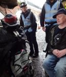 Manchester Disabled People Against Cuts block V.I.P. Tory Party Conference entrance